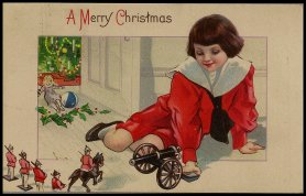 Christmas Postcard Postmarked December 21, 1923